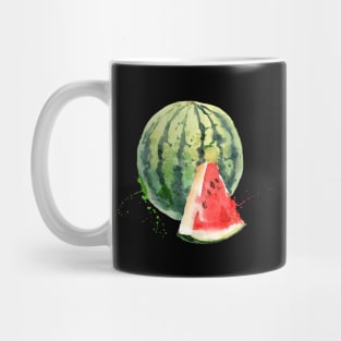 Image: Watercolor, Watermelon Mug